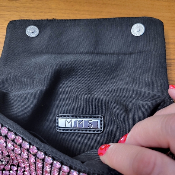 NWT Pink Rhinestone Bag by MMS Studio - Picture 5 of 11